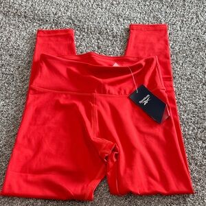 Reebok Red Performance Leggings